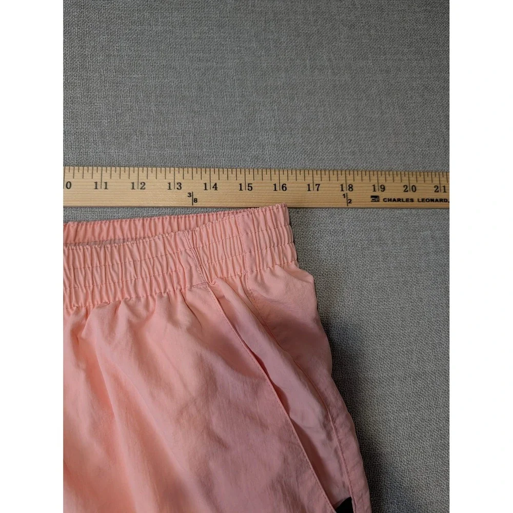 Nike Swim Trunks Mens XL Peach Pink Polyester Move to Zero Mesh Lined Shorts